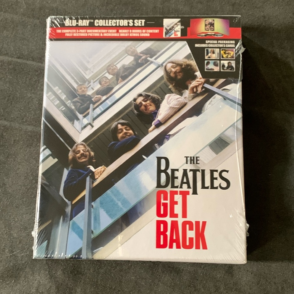 Sealed The Beatles Get Back Collectors Set